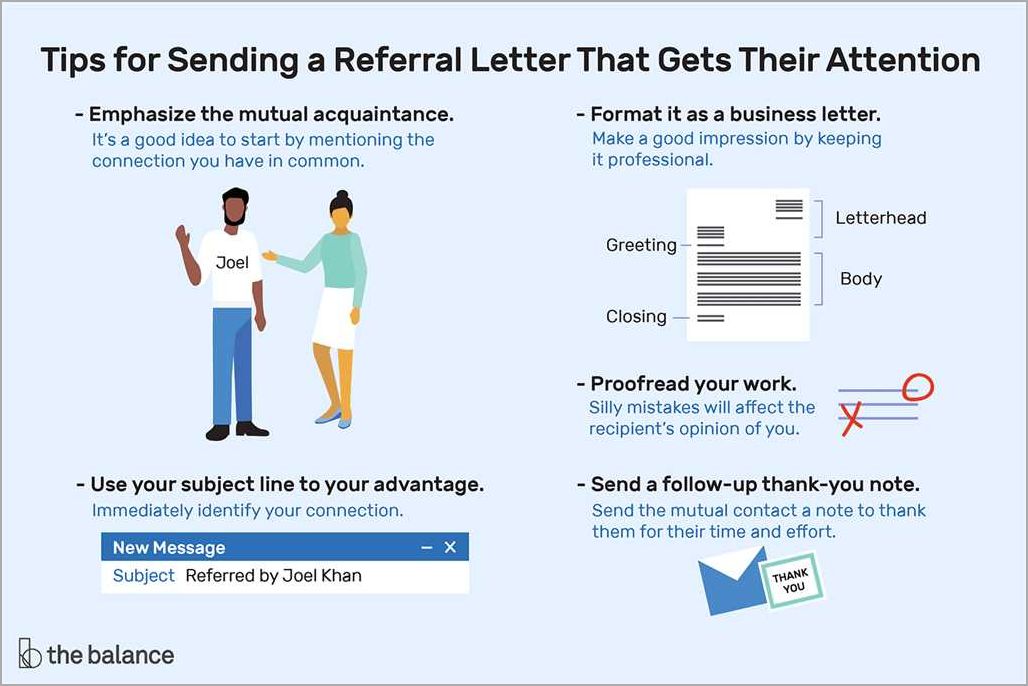 How to Write a Referral Email Tips and Examples